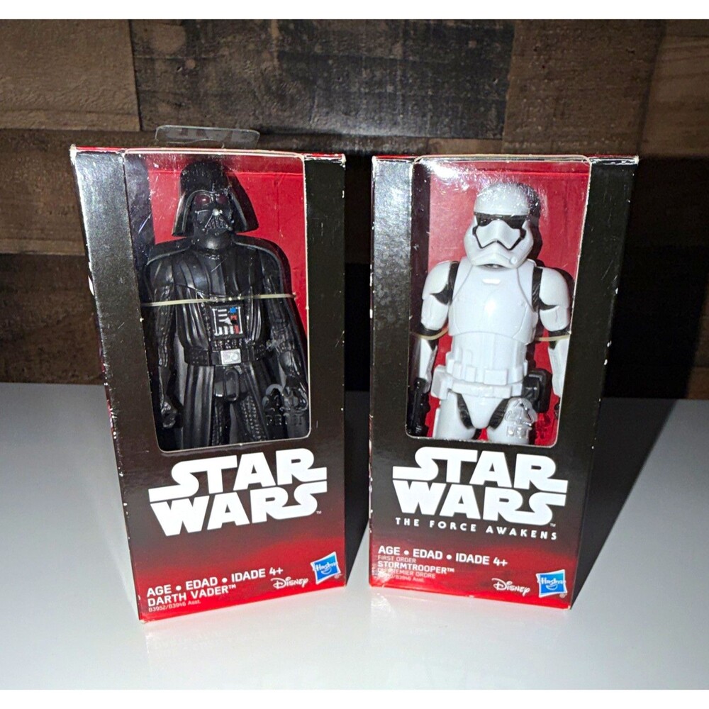 Hasbro Star Wars The Force Awakens Darth Vader & Stormtrooper 6 Inch Figure Set